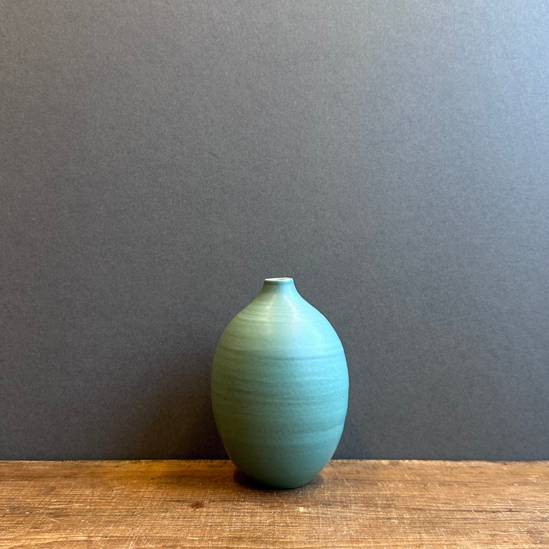 Vase - Oval - Sea Green #110