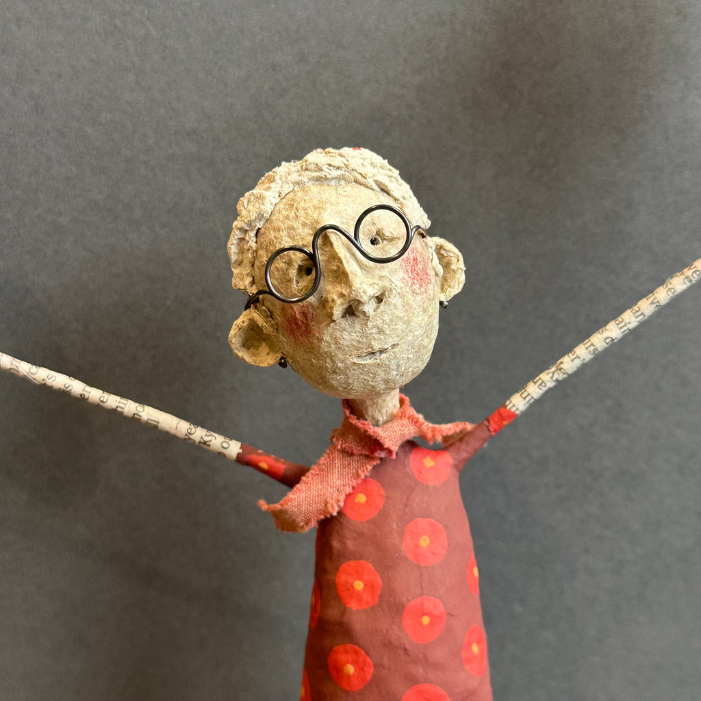 Paper Mache Sculpture ‘Ned’