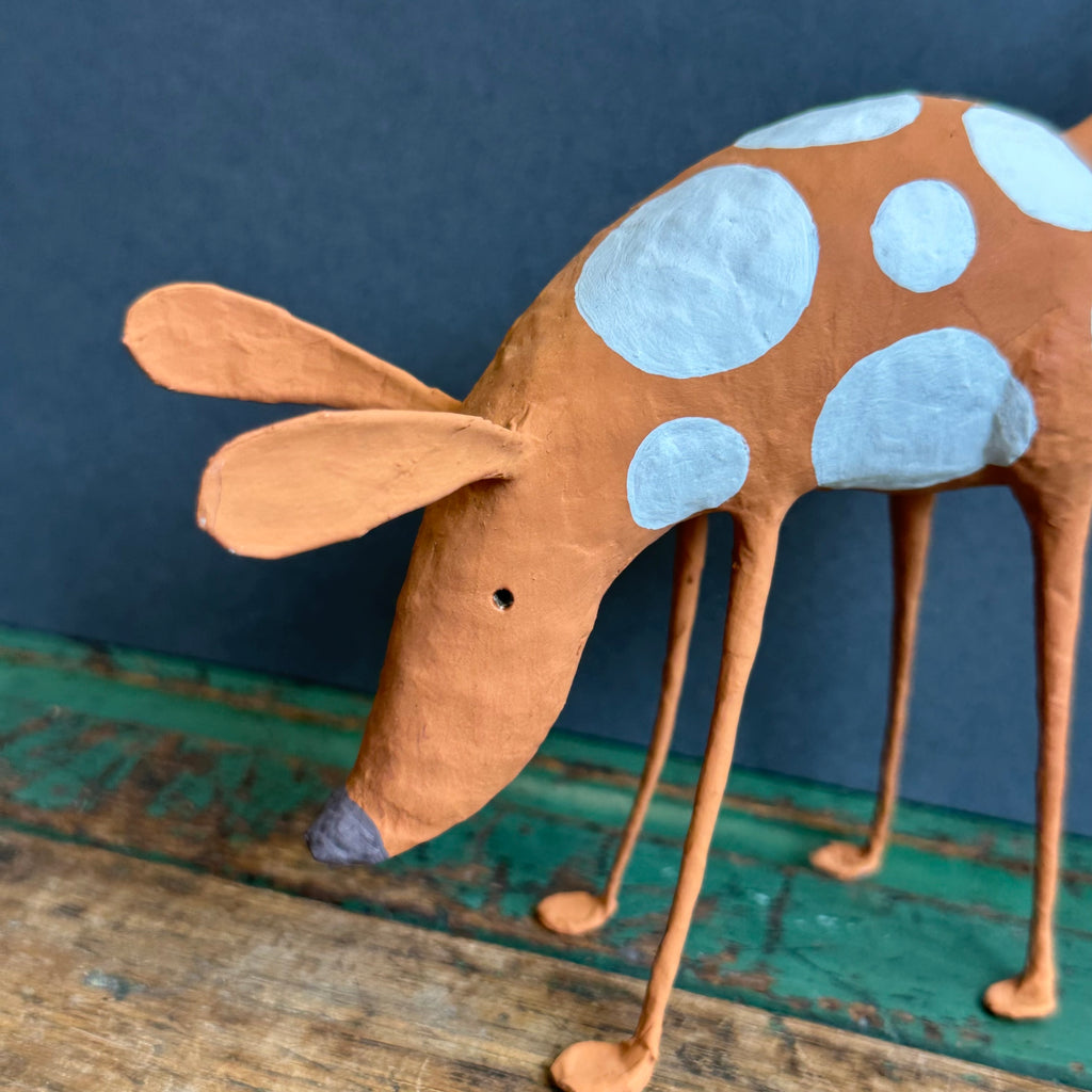 Paper Mache Sculpture ‘Tizer the Dog’