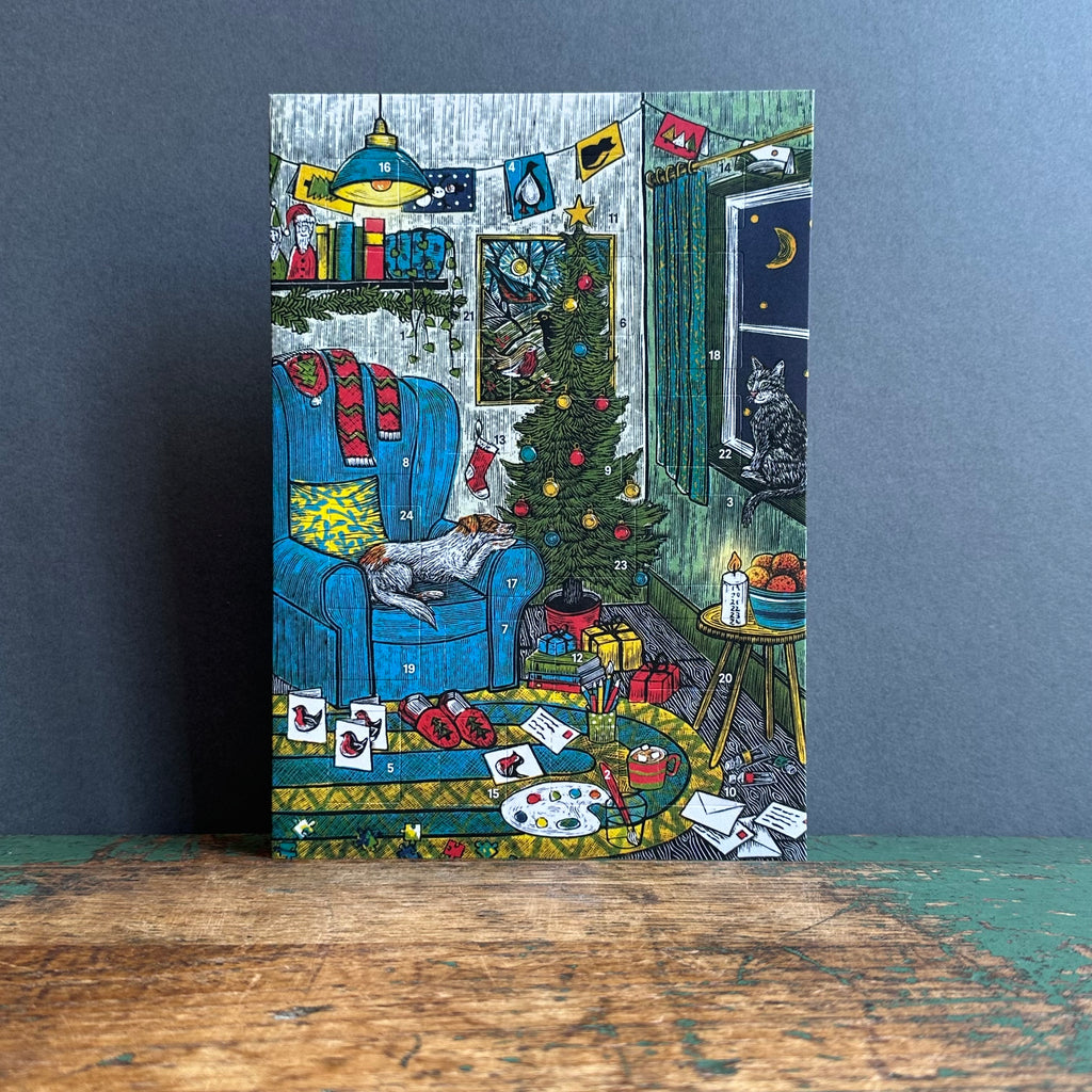 Advent Calendar G/Card  - Molly Lemon - Cosy Christmas