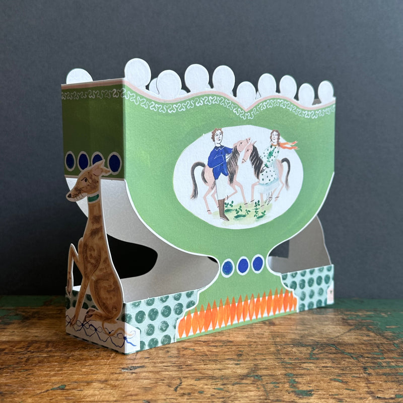 Die-Cut Card - Polly Fern - Roaming Horses