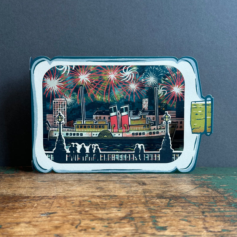 Die-Cut Card - Tom Jay - Fireworks Spectacular