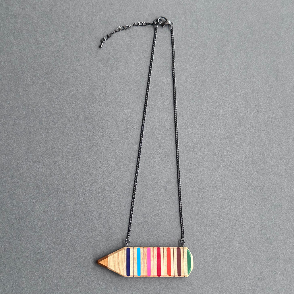 Pencil Shaped Necklace