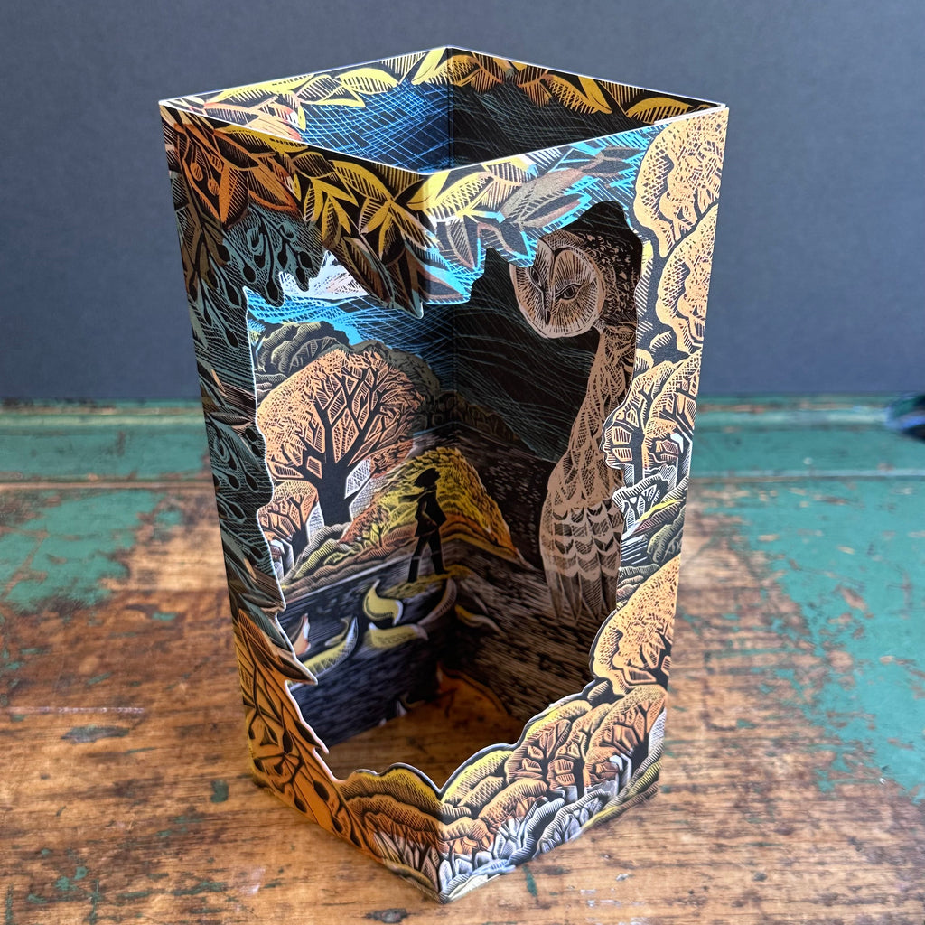 Die-Cut Card - Angela Harding - October Owl