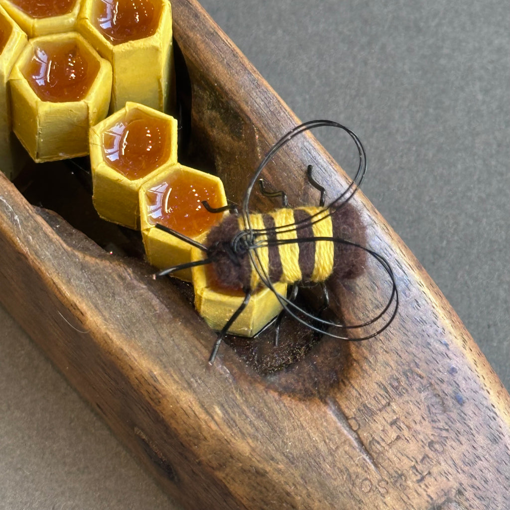 Mixed Media Wild Hive Shuttle #391