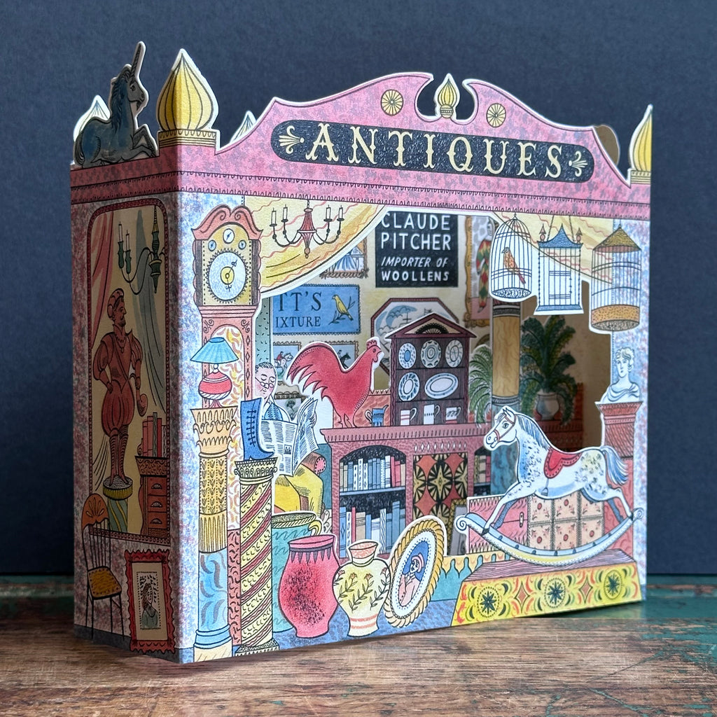 Die-Cut Card - Emily Sutton - Antique Shop