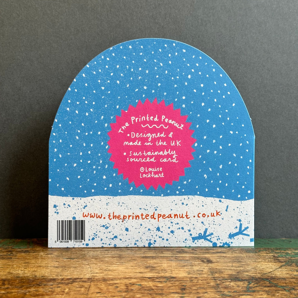 G/Card - Snow Globe - Robin