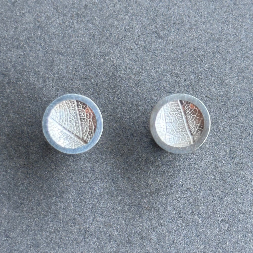 Leaf Studs - Concave