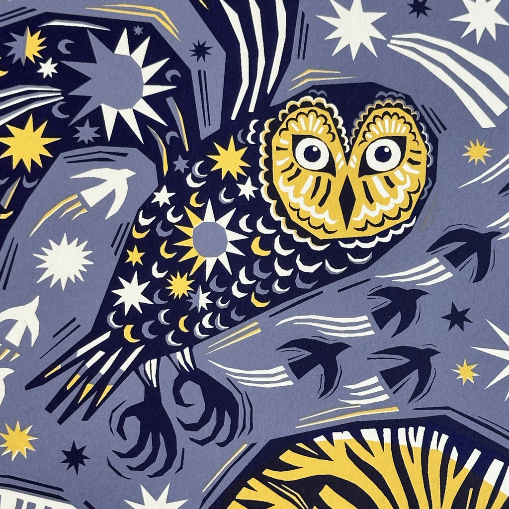 Ltd Edition Screenprint - Midnight Owl