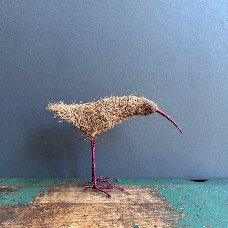 Textile Sculpture ‘Coco the Ginger Bird’