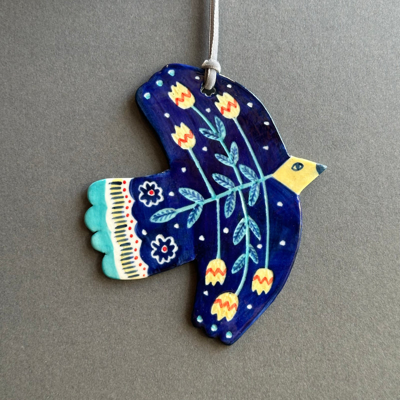 Hanging Folk Bird #D