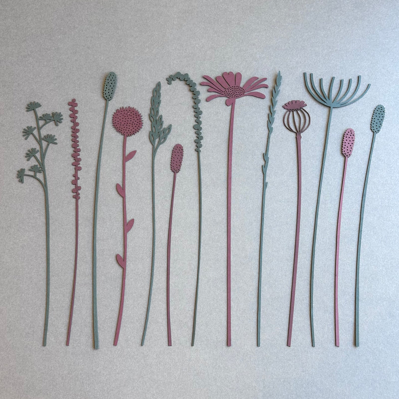 Paper Posy - Set of 14 - Two Colours