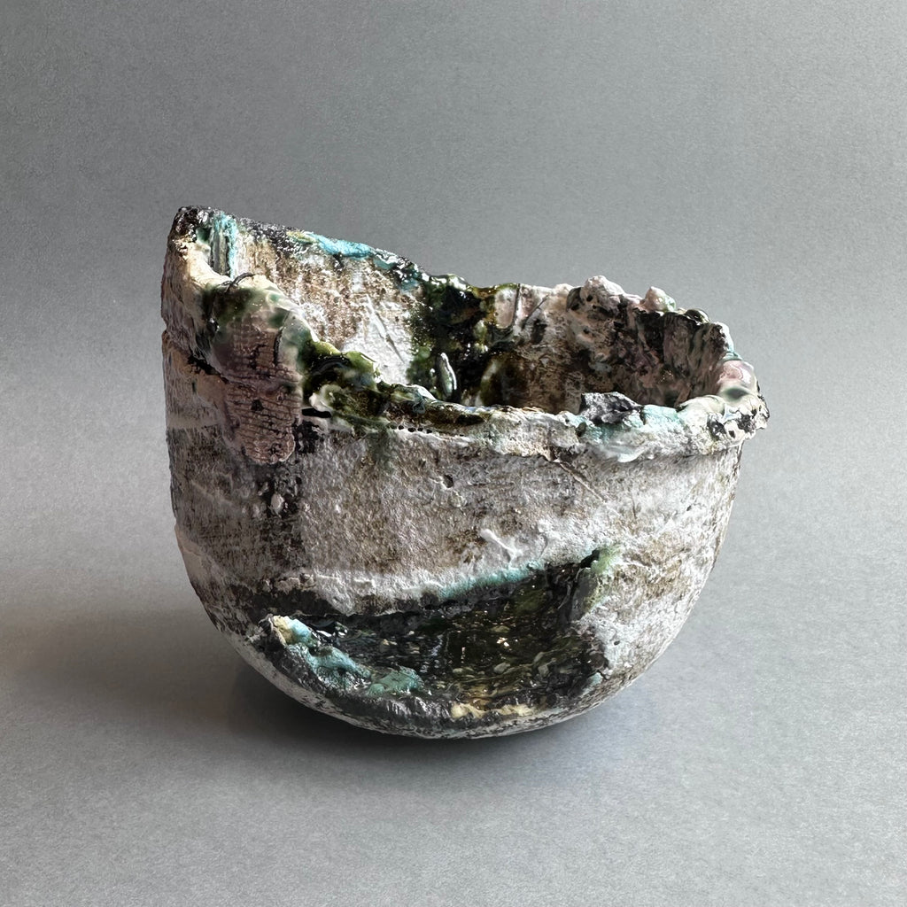 Ceramic Pot 'Moorland Puddle'