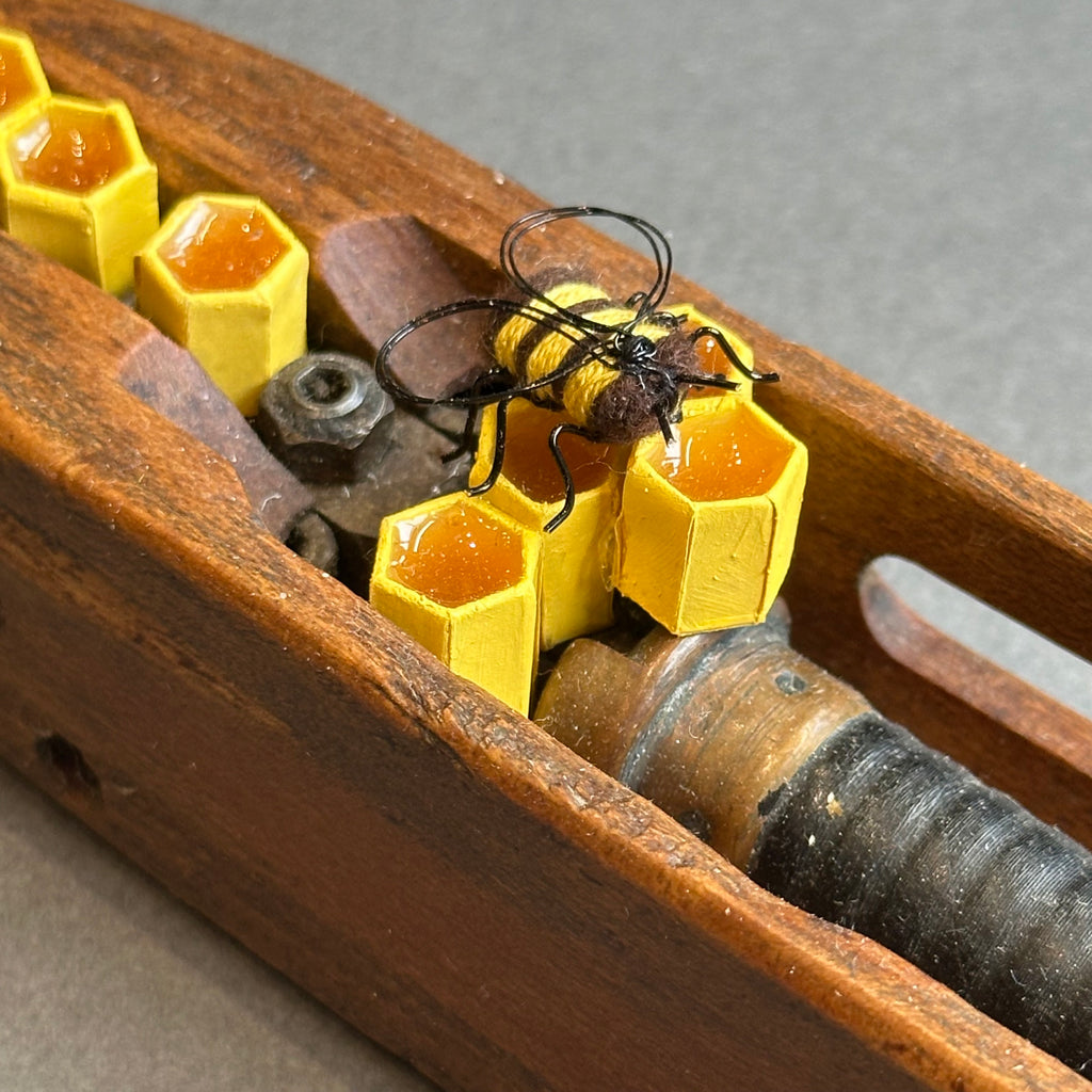 Mixed Media Wild Hive Shuttle #425
