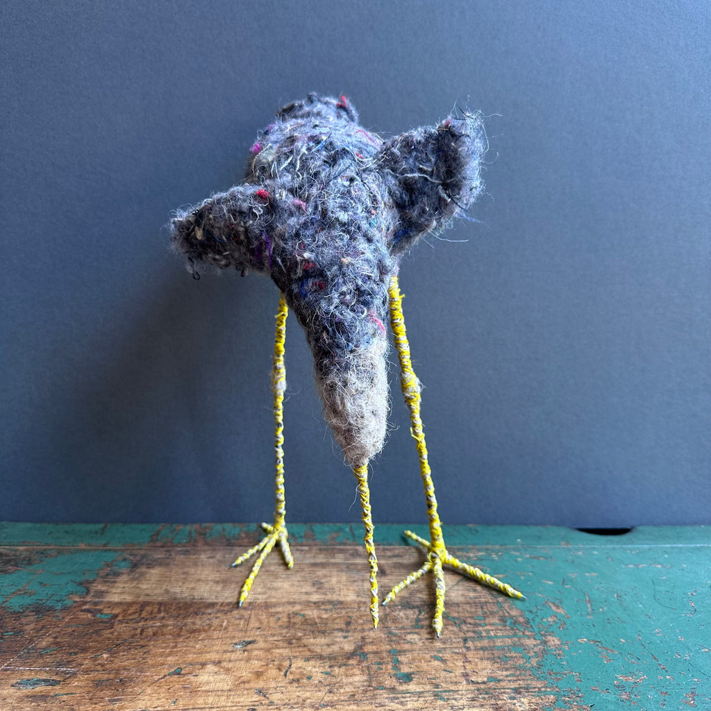 Textile Sculpture ‘Cora the Tall Bird’