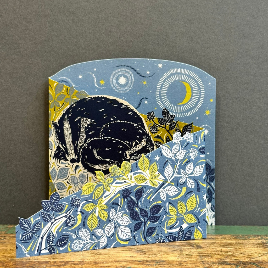 Concertina G/Card - Folded Forest - Amongst the Brambles