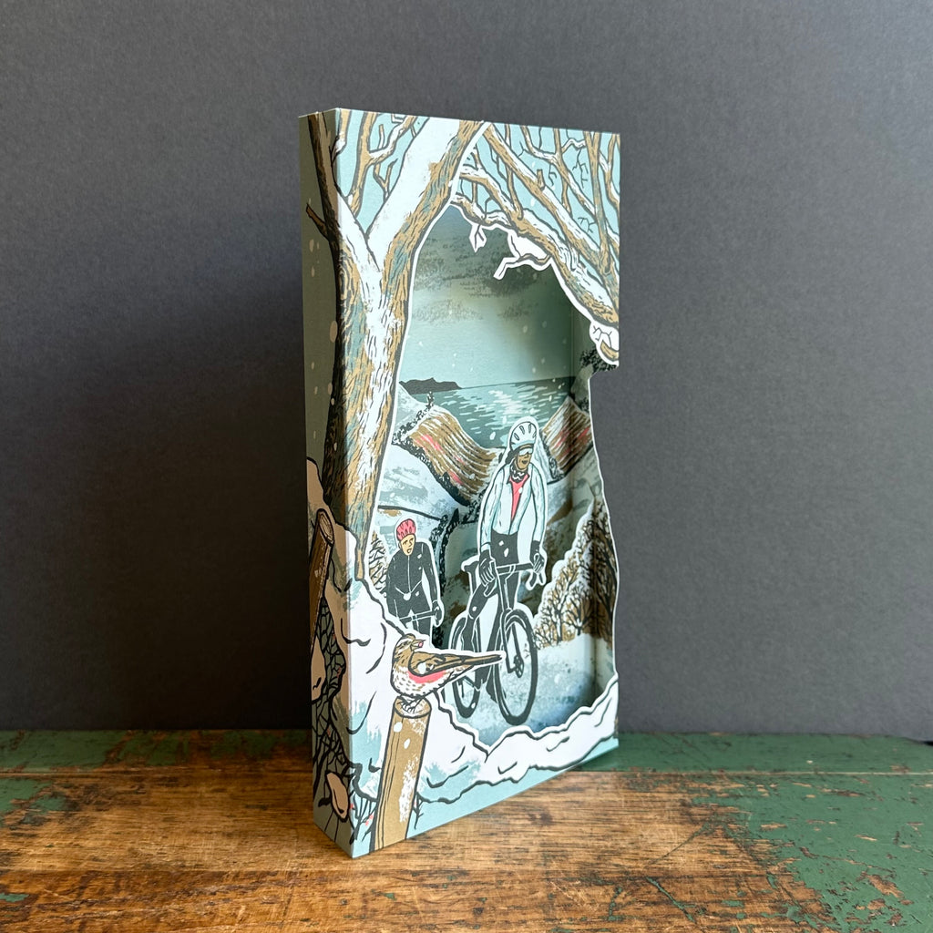 Die-Cut Card - Tom Jay - Frosty Lanes