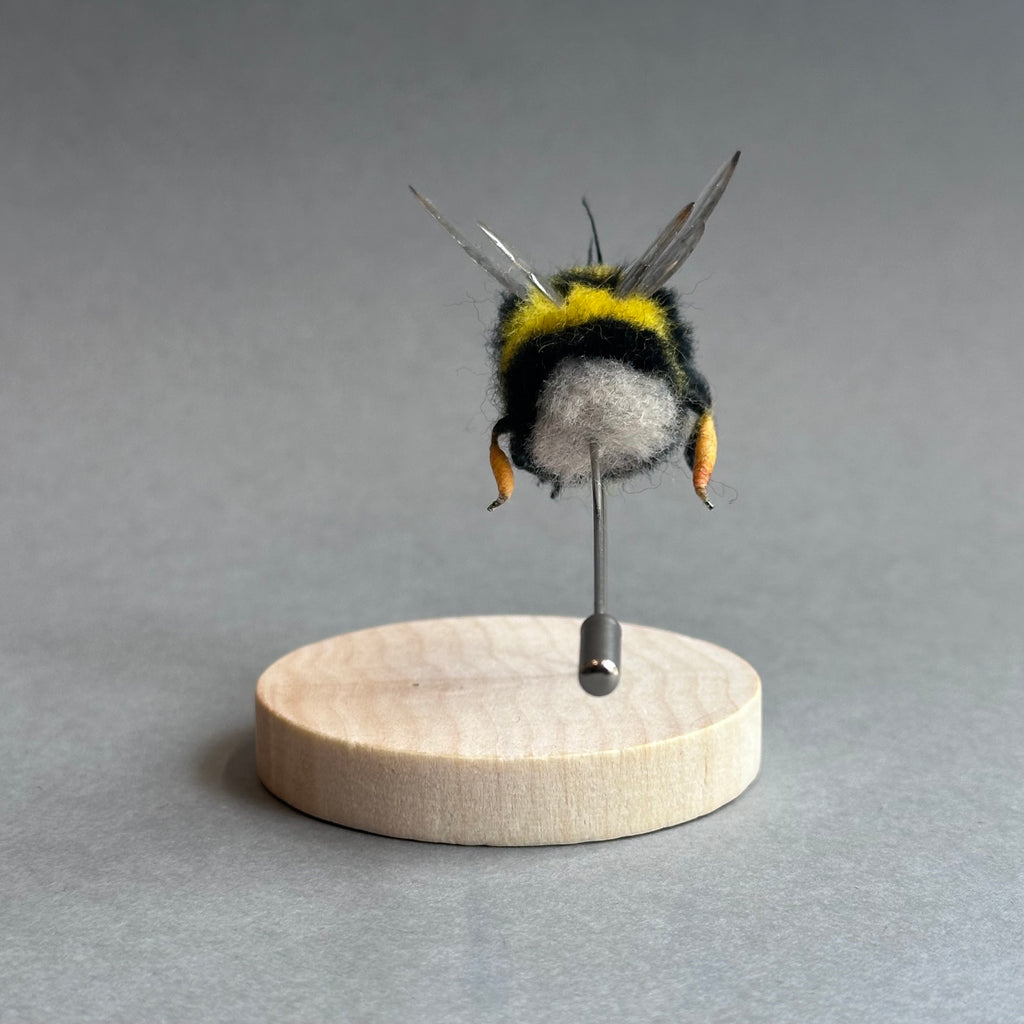 Needle Felted ‘Bumble Bee Pin’ #A