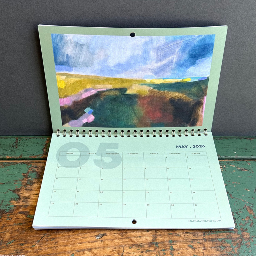 Marna Lunt A5 Calendar 2026