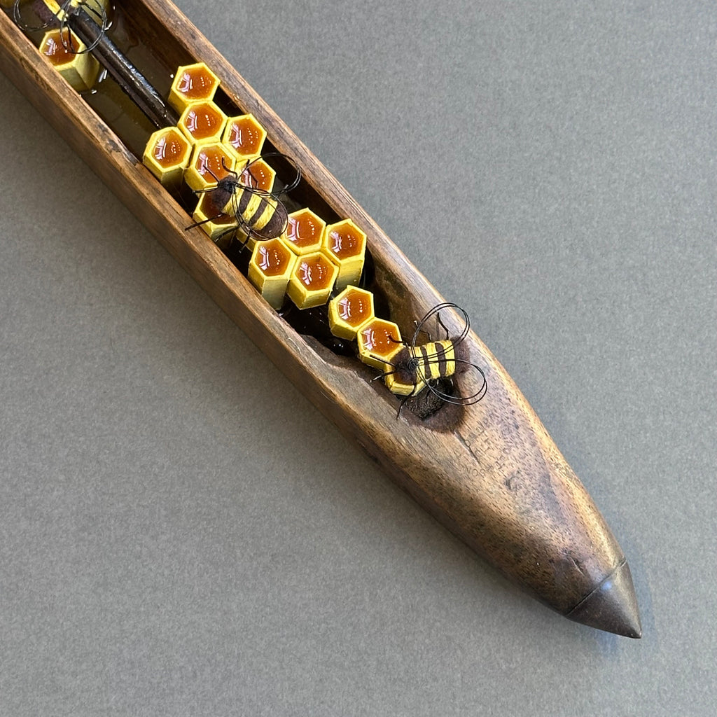 Mixed Media Wild Hive Shuttle #391