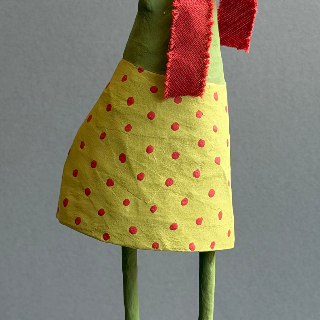 Paper Mache Sculpture ‘Heidi’