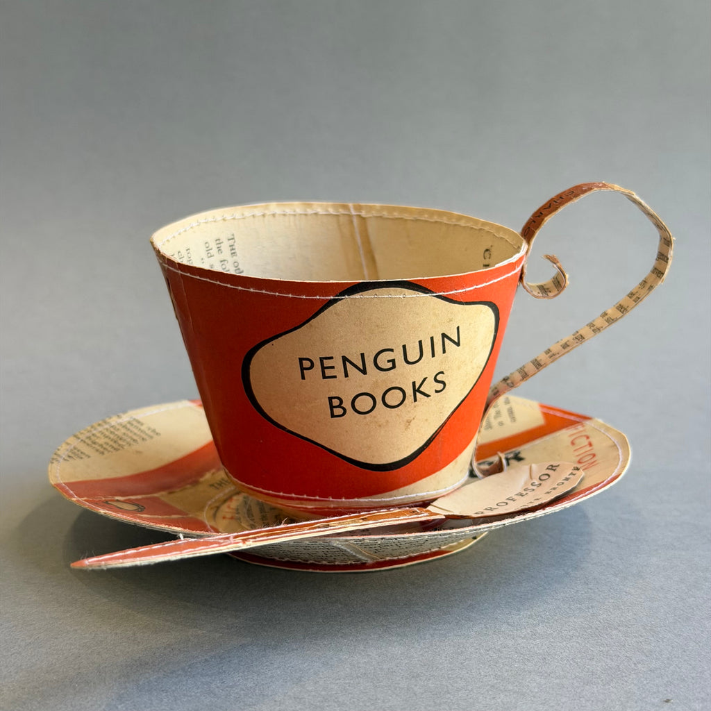 Paper Teacup - Penguin Orange - Bronte