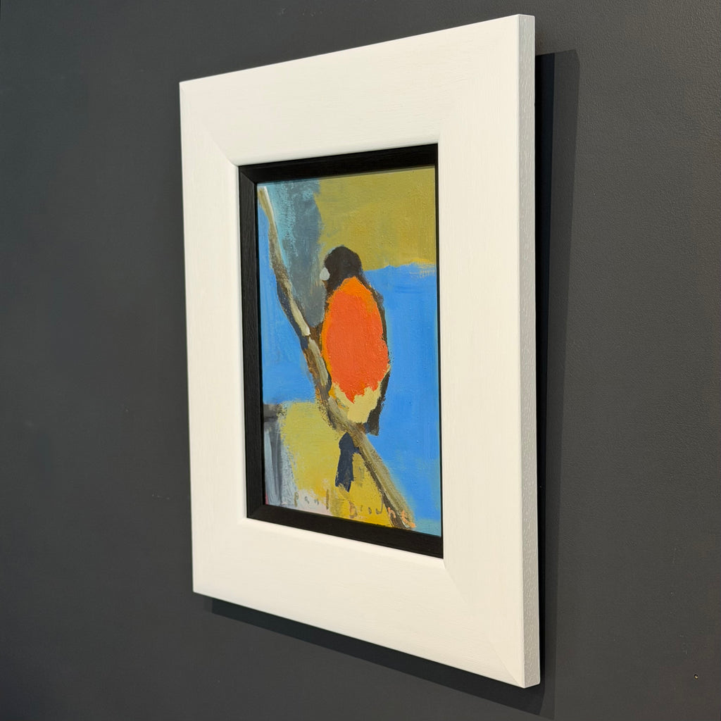 Acrylic on Wood Panel - ‘Return of the Bullfinch’