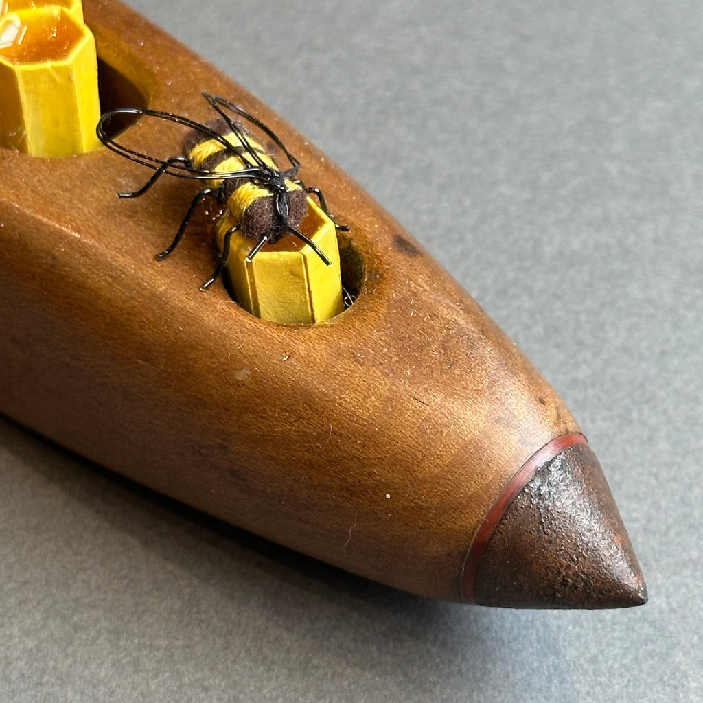 Mixed Media Wild Hive Shuttle #426