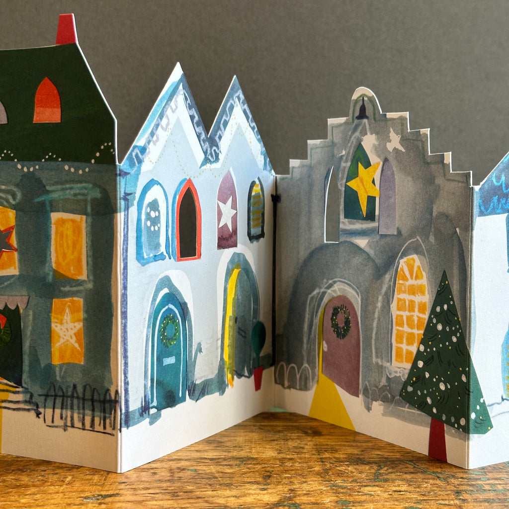 Concertina Card - Ester Kent - Festive Street