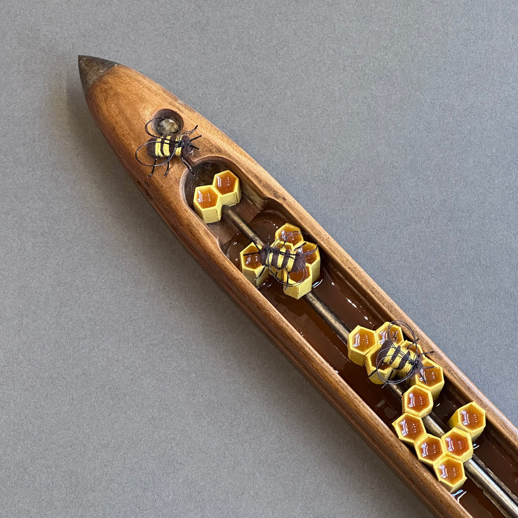 Mixed Media Wild Hive Shuttle #390