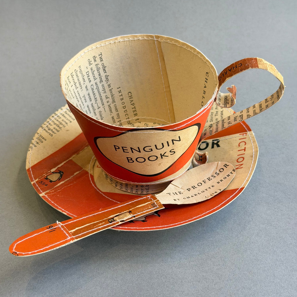 Paper Teacup - Penguin Orange - Bronte