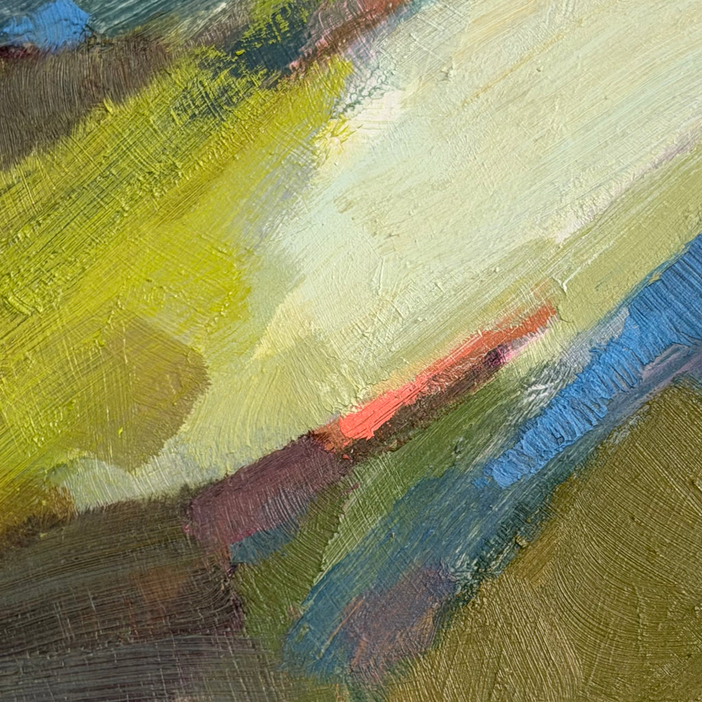 Oil on Board - Drifting