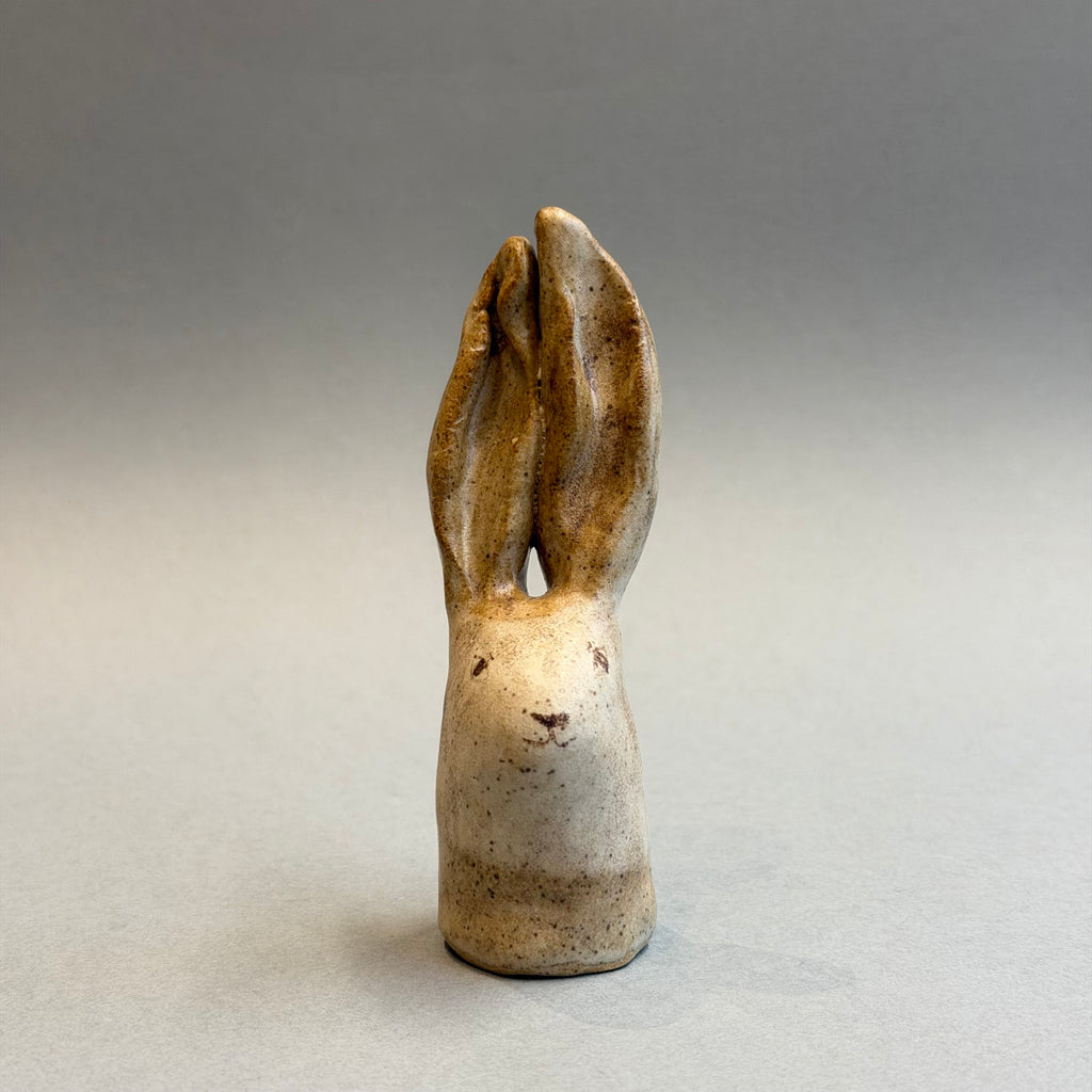 Stoneware Rabbit Head #B
