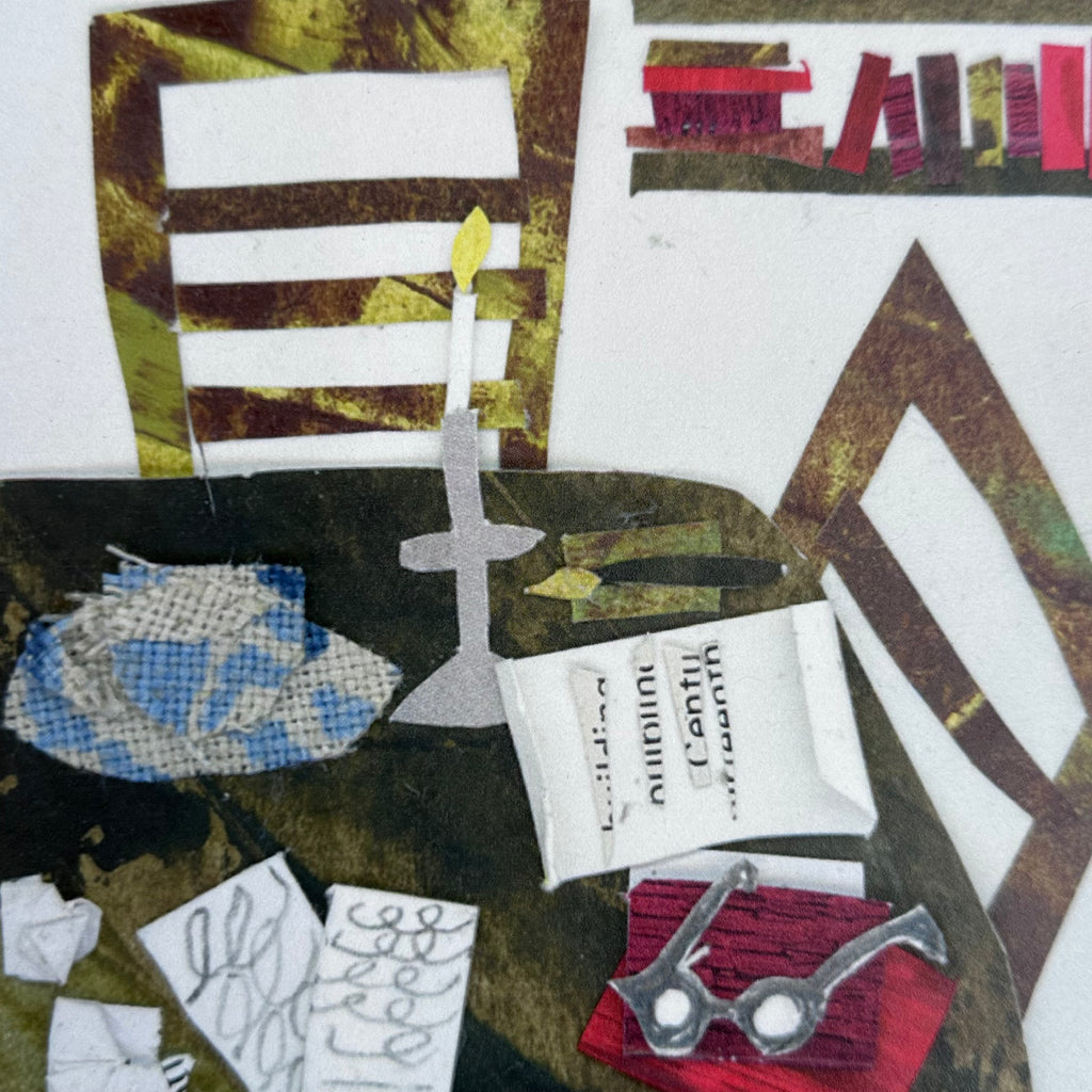 Print - A4 - Brontë Collage - Mr Brontes Study
