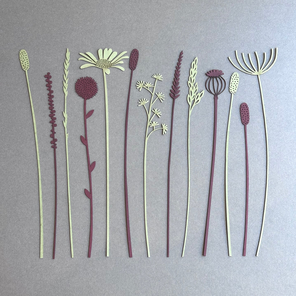 Paper Posy - Set of 14 - Two Colours