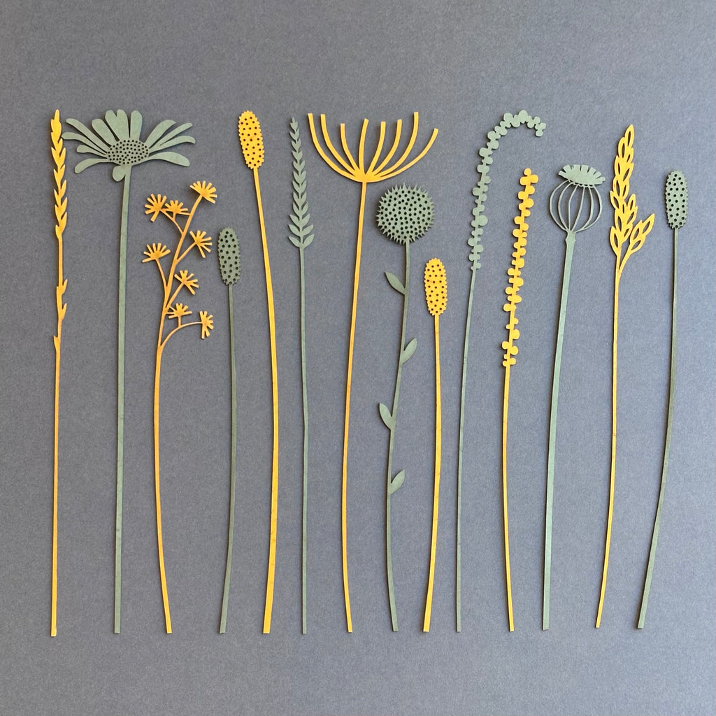 Paper Posy - Set of 14 - Two Colours