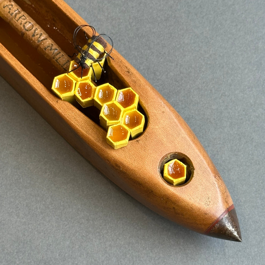 Mixed Media Wild Hive Shuttle #416