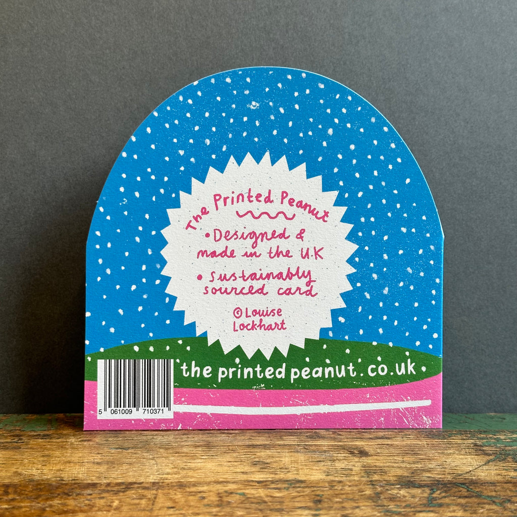 G/Card - Snow Globe - House