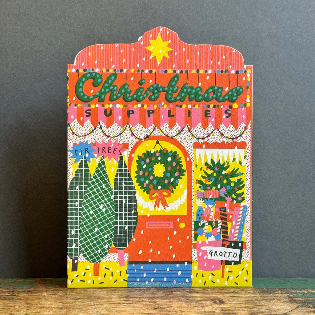 Die Cut Card Christmas Shop