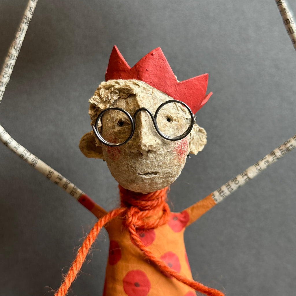 Paper Mache Sculpture ‘Robin’