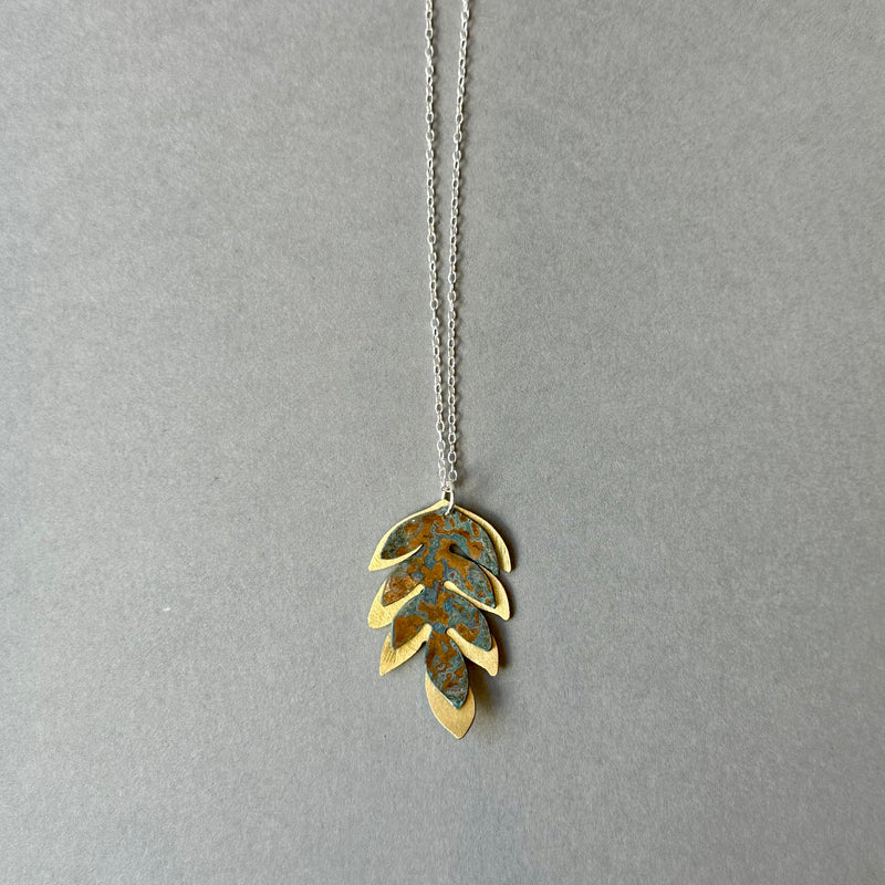 Double Fern Necklace