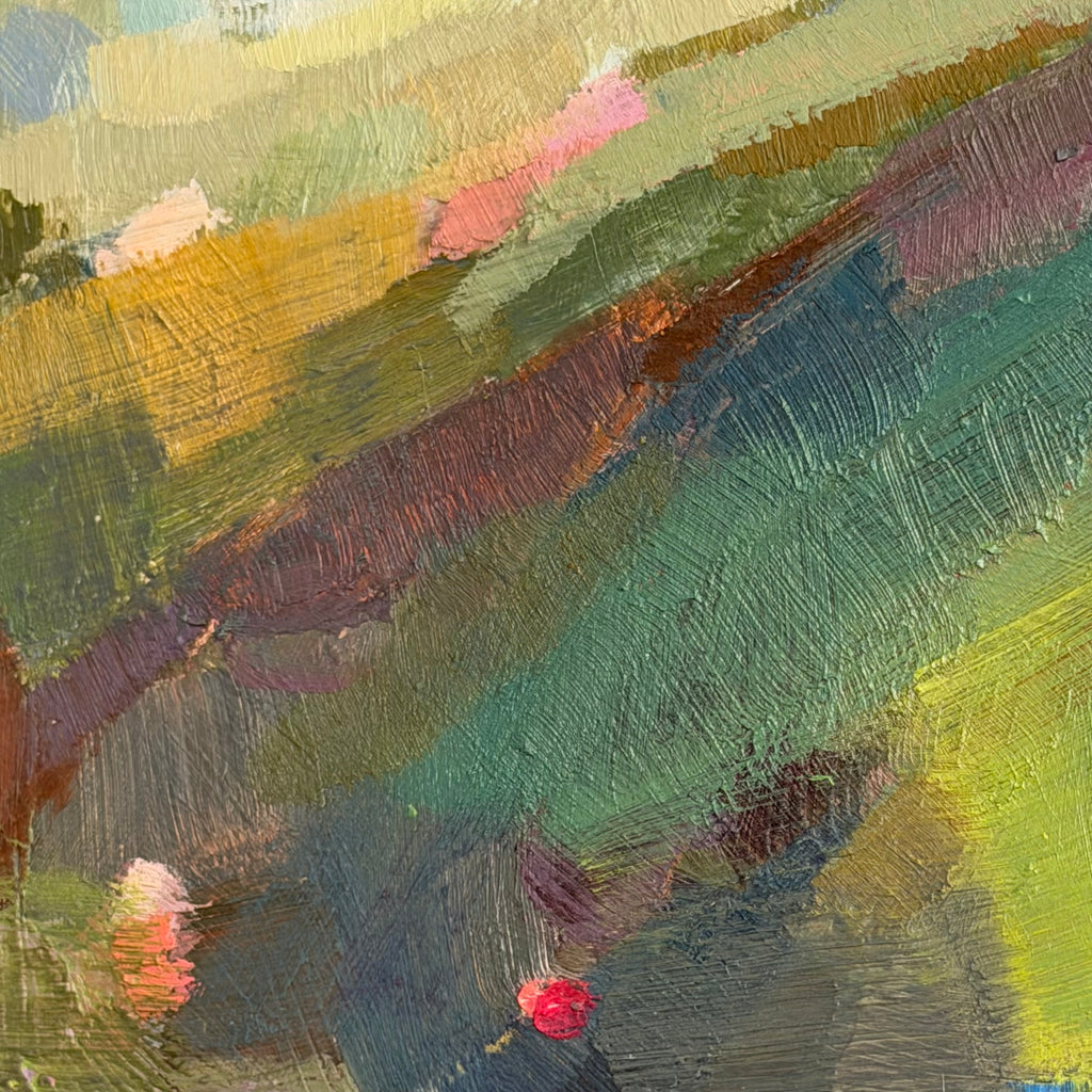 Oil on Board - Drifting