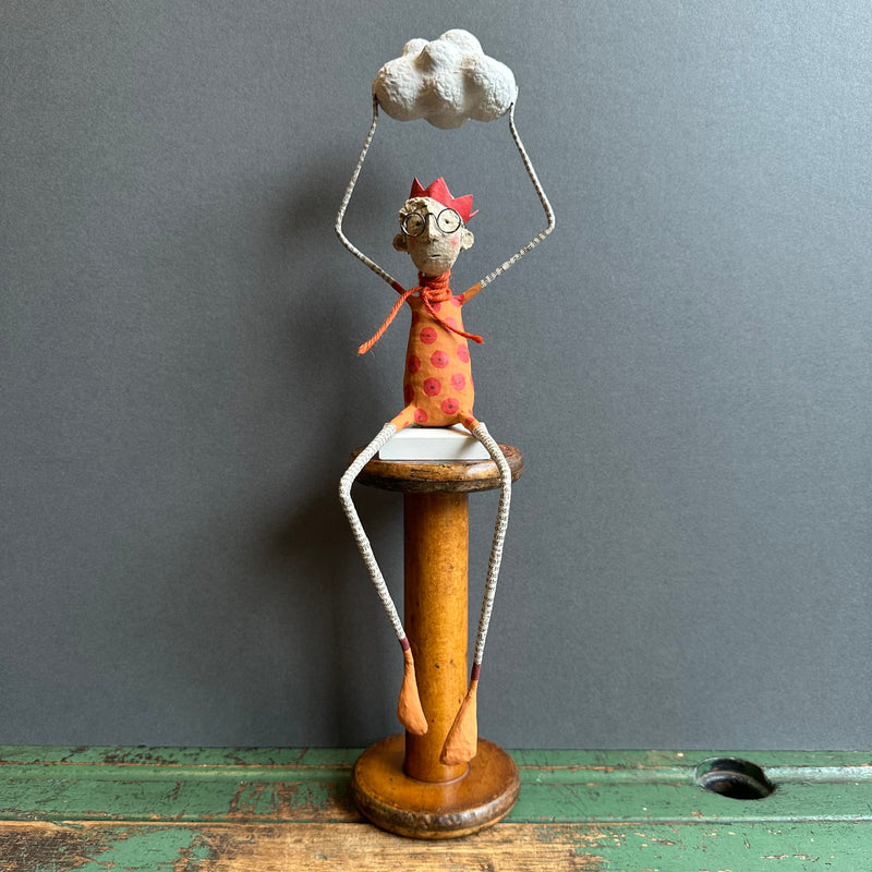 Paper Mache Sculpture ‘Robin’