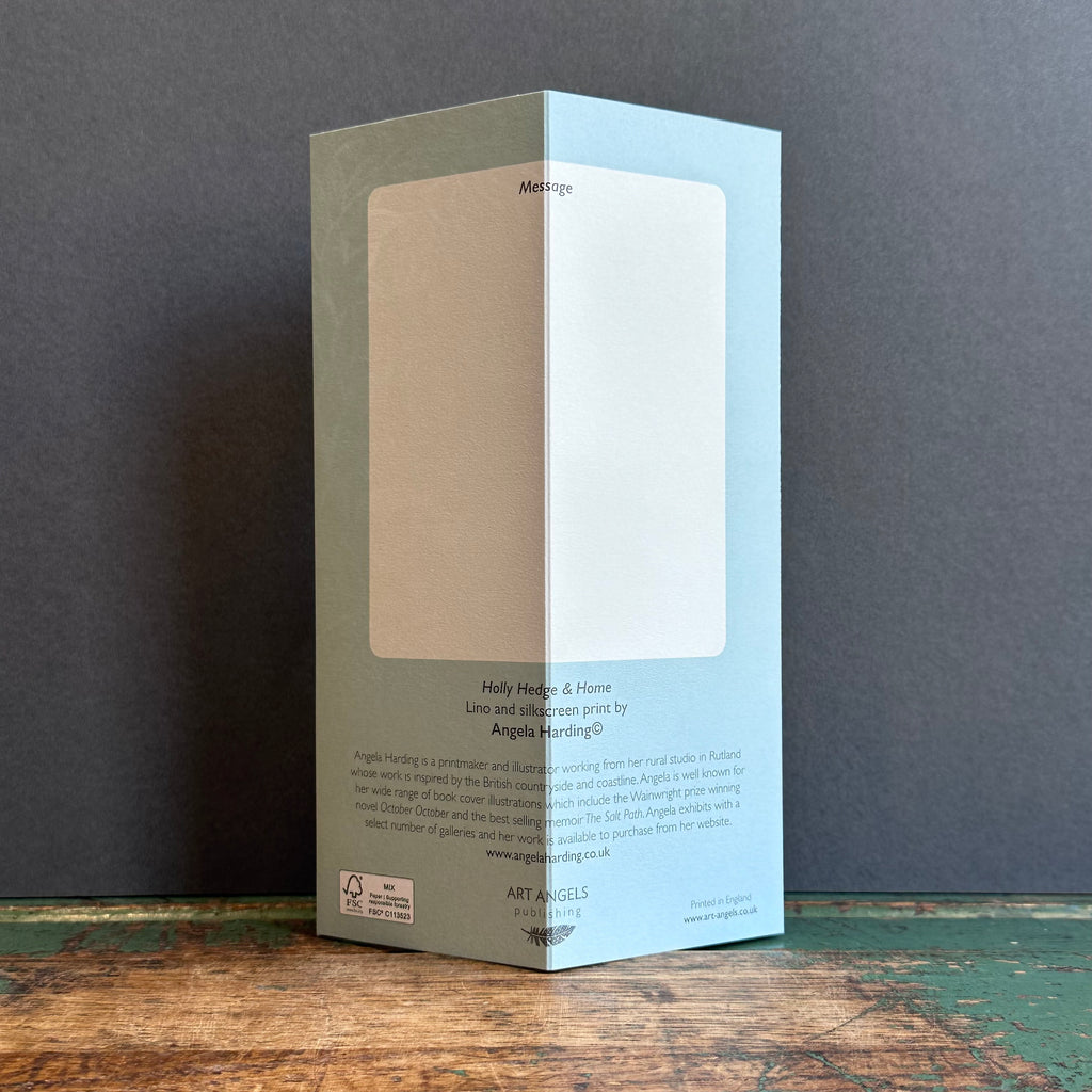 Die-Cut Card - Angela Harding - Holly Hedge & Home