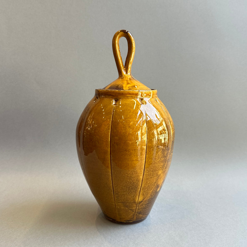 Medium Ginger Jar - Honey