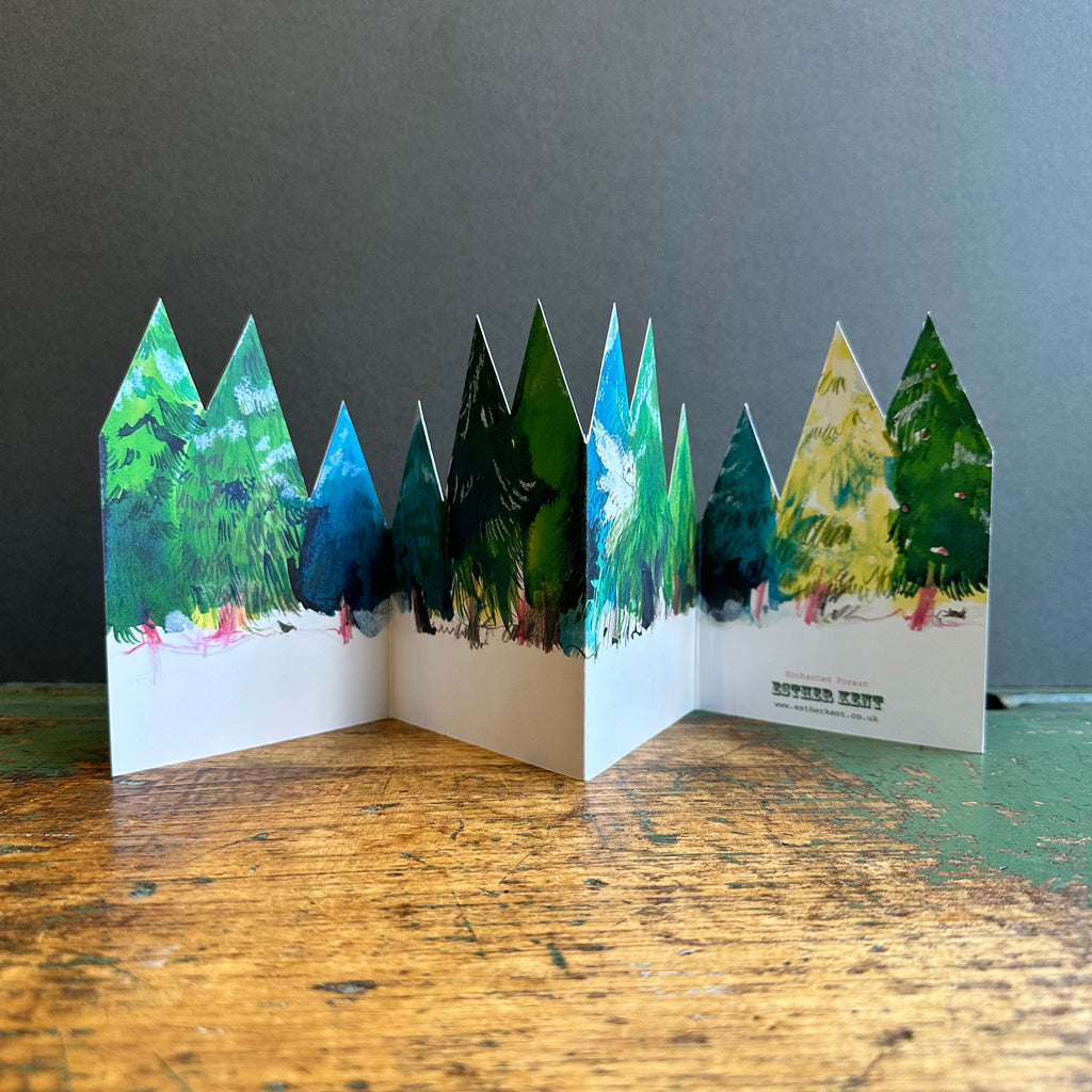Concertina Card - Ester Kent - Enchanted Forest