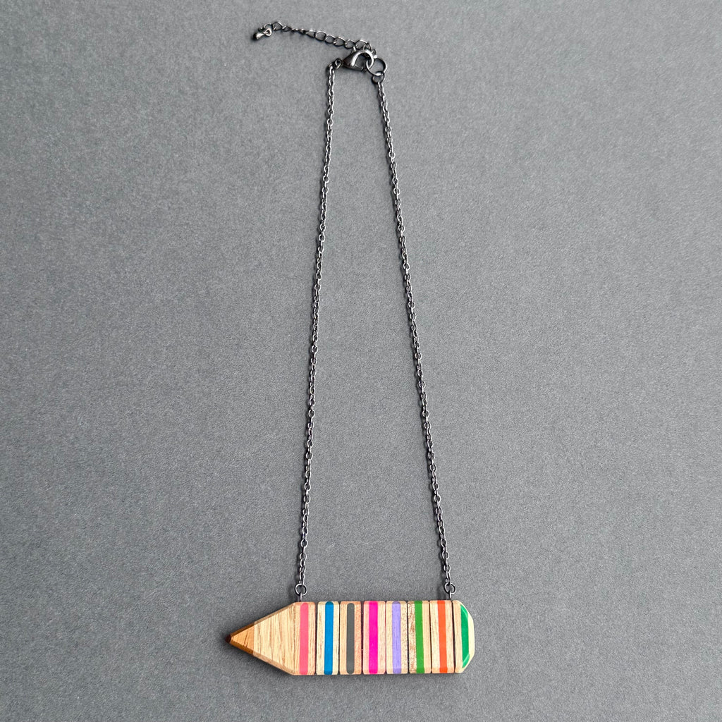 Pencil Shaped Necklace