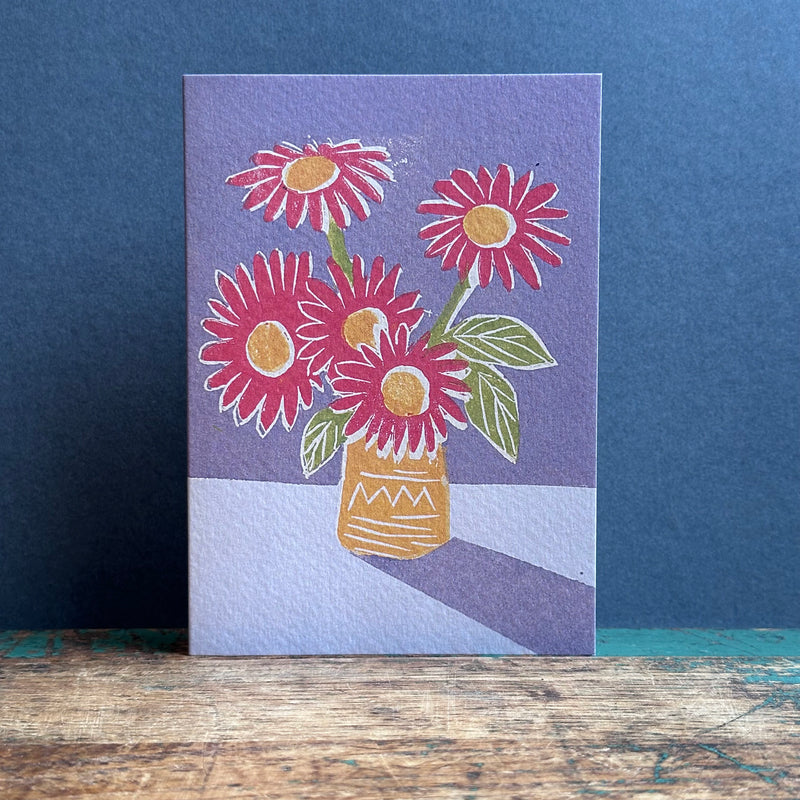 Art Card ‘Red Flowers’