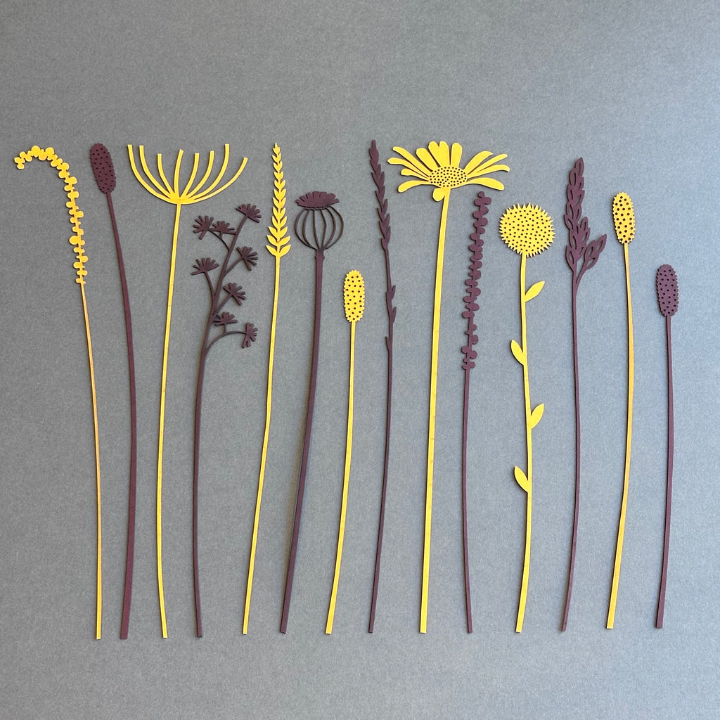 Paper Posy - Set of 14 - Two Colours