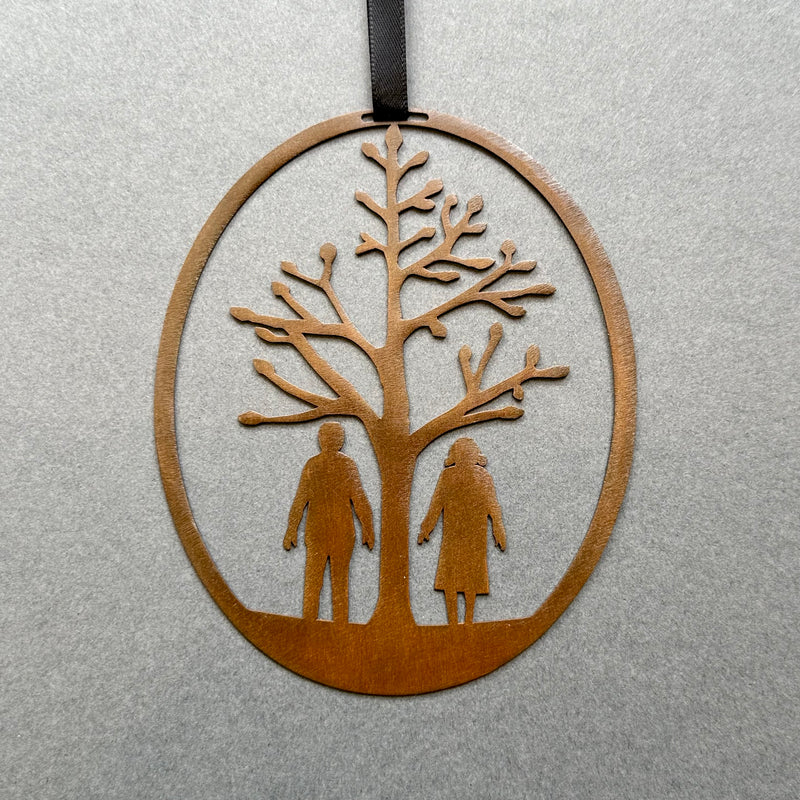 Metal Hanging - Couple